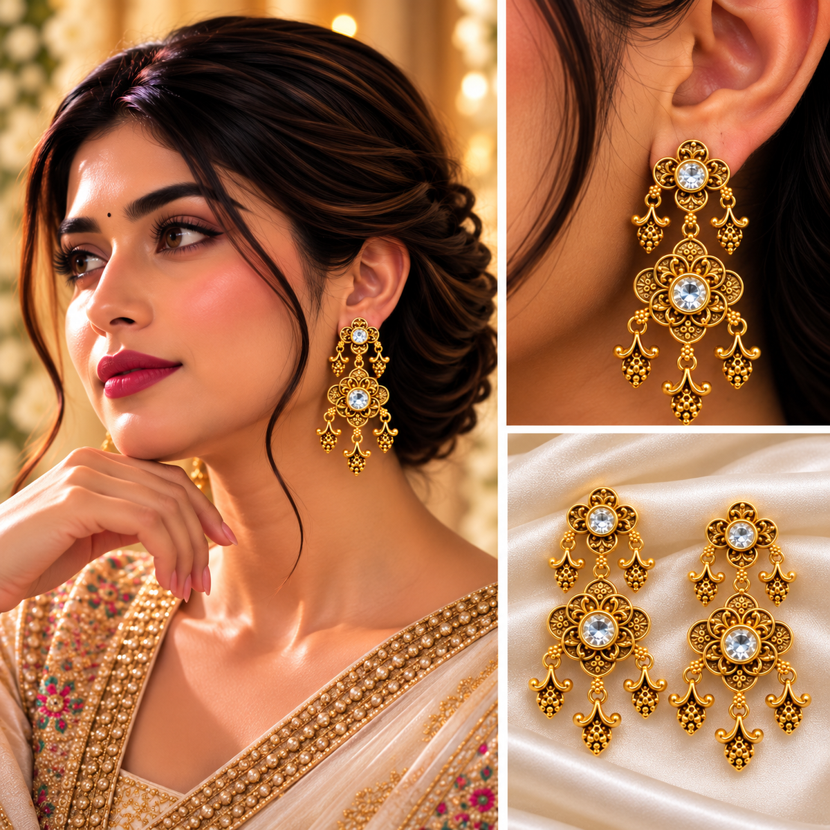 Royal Filigree Earrings