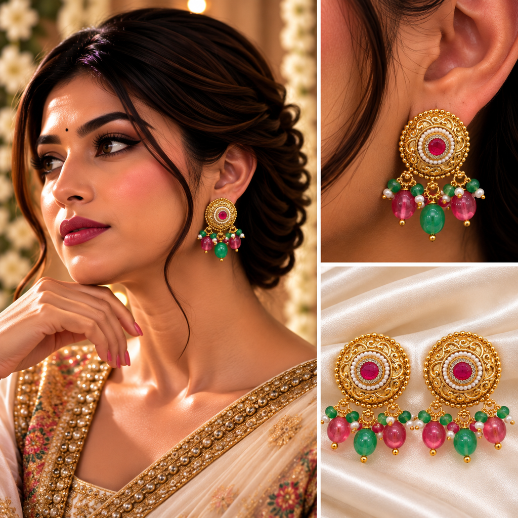 Ruby Gold Drops