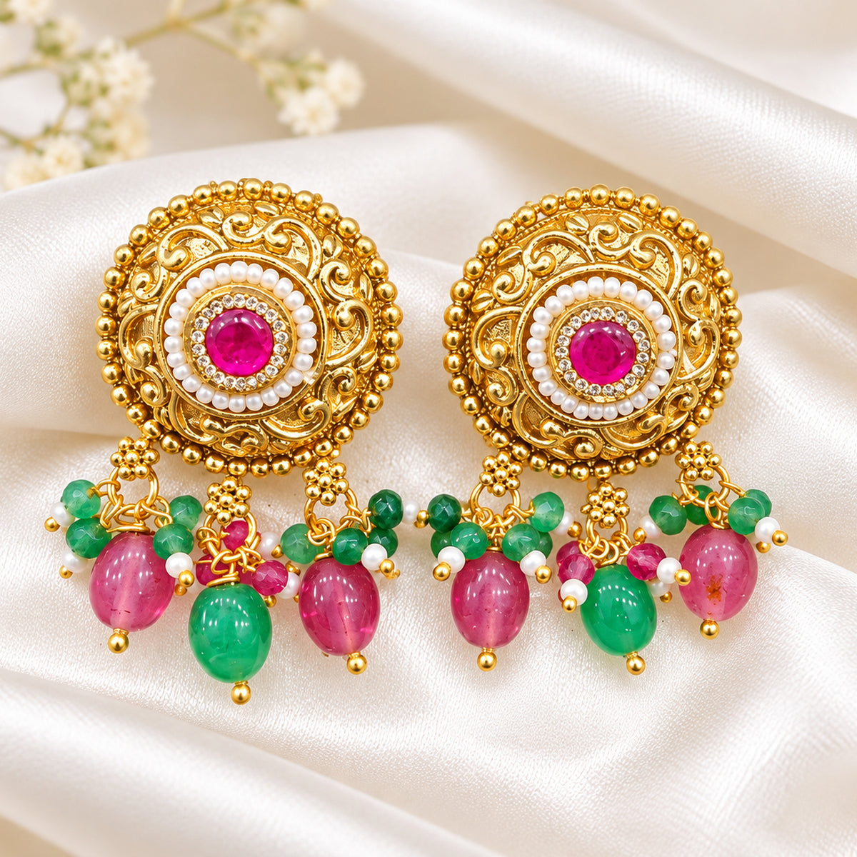 Ruby Gold Drops