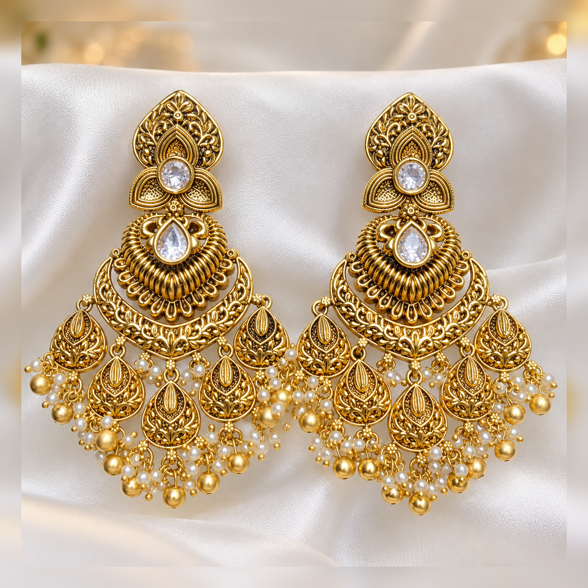 Ruhani Gulshan Earrings